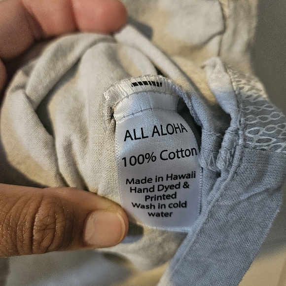KEALOPIKO LUANA ALOHA DRESS - SIZE MEDIUM - HINA'I PRINT - Picture 6 of 6
